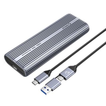 ORICO ACOM2-U4 40Gbps M.2 NVMe SSD Enclosure Grey - 1
