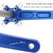 JIANKUN IXF Mountain Bike Hollow Crank Modified + Bottom Bracket Black - 4