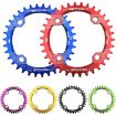MOTSUV Narrow Wide Chainring MTB Bicycle 104BCD Tooth Plate - Black - 3
