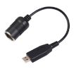 Car Converter USB Port to Car Cigarette Lighter Socket Female Adapter - 1