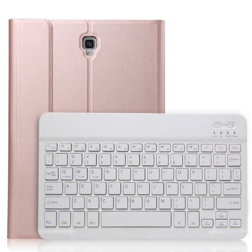Galaxy Tab S4 10.5 T830/T835 Bluetooth Keyboard Case, Rose Gold - 1