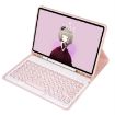 Pink Leather Case for Samsung Galaxy Tab A8 10.5 - Bluetooth Keyboard - 4