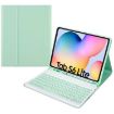 Samsung Galaxy Tab S6 Lite Bluetooth Keyboard Leather Case Green - 1