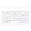 Samsung Galaxy Tab S6 Lite Bluetooth Keyboard Leather Case - Dark Blue+White - 3