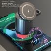 Foldable Wireless Charger Bluetooth Speaker - White - 5
