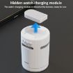 Foldable Wireless Charger Bluetooth Speaker - White - 6