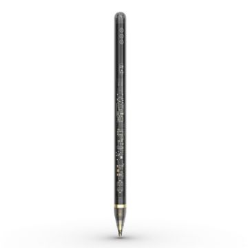 C10 Pro Magnetic Charging Stylus Pen for iPad 2018+ Transparent Black - 1