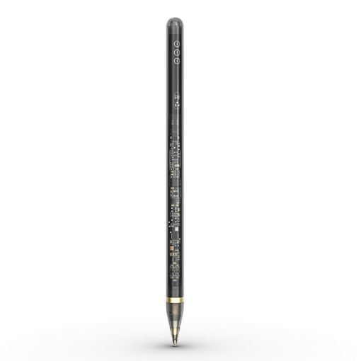 C10 Pro Magnetic Charging Stylus Pen for iPad 2018+ Transparent Black - 1