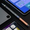 C10 Pro Magnetic Charging Stylus Pen for iPad 2018+ Transparent Black - 5