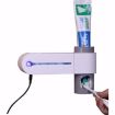Automatic Toothpaste Dispenser UV Toothbrush Sterilizer Holder (UK Plug) - 4
