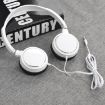 JTY-071 3.5mm Wired Headphones Foldable Music Piano Headsets White - 2