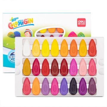 Deli 72074 Water-drop Crayon Oil Pastel, 48-colors - 1