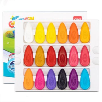 Deli 72074 Water-drop Crayon Oil Pastel, 36-colors - 1