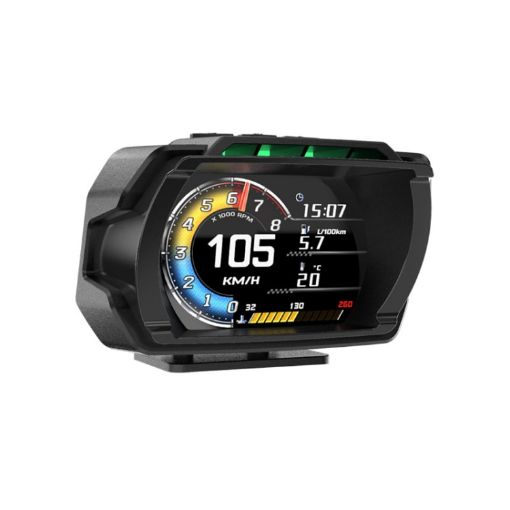 HUD OBD LCD Mileage Speedometer Thai Version - 1