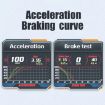 HUD OBD LCD Mileage Speedometer - English Version - 3