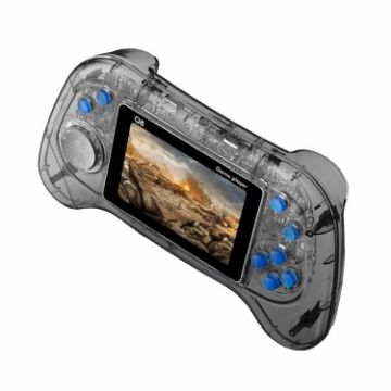 Q8 Handheld Game Console 3.0 Inch Screen TV Connection 800 Games Transparent Gray - 1