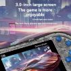 Q8 Handheld Game Console 3.0 Inch Screen TV Connection 800 Games Transparent Gray - 5