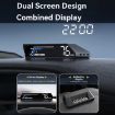 Head-up Display OBD Multi-function Vehicle Instrument Oil Temperature Gearbox Monitoring - 9
