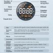 USB Powered Car GPS Altitude Meter - Head-up Display (H600G) - 5