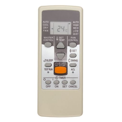 Fujitsu AR-JE6 Air Conditioner Remote Control Replacement Parts - 1