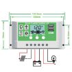 60A 12V PWM Solar Cell Panel Charger Controller for Lithium-ion & Lead-acid Battery - 5