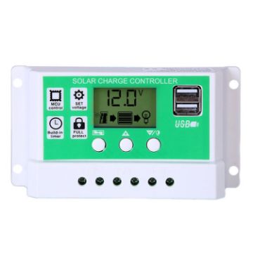 50A 12V PWM Solar Cell Panel Charger Controller for Lithium-ion Lead-acid Battery - 1