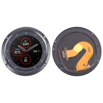 Garmin Fenix 5 LCD Screen with Digitizer Assembly - Black - 1