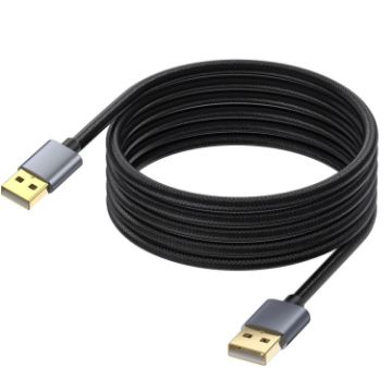 USB2.0 Male to Male Extension Data Charging Cable 10m - 1