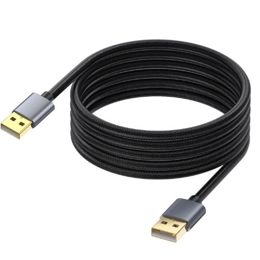USB2.0 Male to Male Extension Data Charging Cable 10m - 1