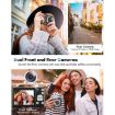 DC308 4K HD Dual-Camera Digital Camera UK Plug (Black) - 5