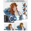 DC308 4K HD Dual-Camera Digital Camera EU Plug (Black) - 3