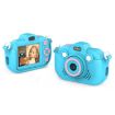 DC502 Children Digital Camera 2.4" 16X Zoom 2.7K Video Recording Blue + 32G - 1