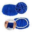 Chenille Gray Replacement Pads for Swiffer Sweeper - 10-inch Flat Mop - 5
