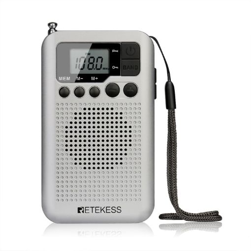 RETEKESS TR106 Portable Radio with Sleep Timer - Compact Design - 1
