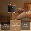 Mini Volcano Lava Aromatherapy Diffuser Humidifier - Black - 7