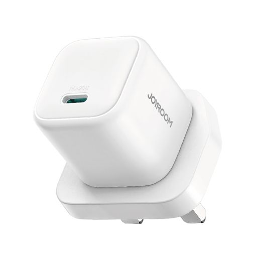 JOYROOM JR-TCG08 GaN PD20W USB-C Mini Charger - UK Plug - 1