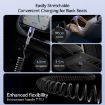 JOYROOM S-A43 3A USB to 8 Pin Coiled Fast Charging Data Cable - 5