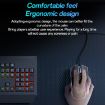 Yesido KB20 USB 7200DPI RGB Wired Mouse - Black - 3