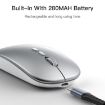 Yesido KB15 Slim 2.4G Wireless Optical Mouse - White - 5