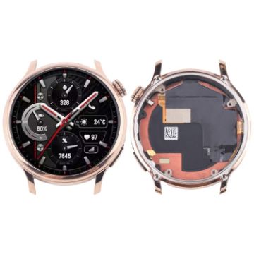 For Honor Watch 4 Pro LCD Screen Digitizer Assembly With Frame Gold - 1