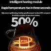 Volcano Heating Cup Mat - Temperature Adjust, Atmosphere Light - US Plug - 7