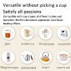 Volcano Heating Cup Mat - Temperature Adjust, Atmosphere Light - US Plug - 8