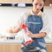 Handheld Rotary Flour Sifter - Baking Gadget (Black) - 5