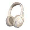 A6 ANC Gaming Studio Bluetooth Wireless Headphones - Beige - 1