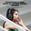 A6 ANC Gaming Studio Bluetooth Wireless Headphones - Black - 6
