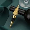 Christmas Tree Wine Champagne Sealing Stopper Gold - 2