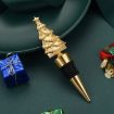 Christmas Tree Wine Champagne Sealing Stopper Gold - 4