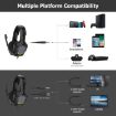 K20i Stereo Gaming Headset with Microphone RGB Light - XBox One/Laptop Tablet - 7