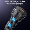 Yesido Y65 PD100W Type-C + QC18W USB Super Fast Car Charger - Black - 7
