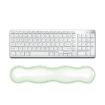 Cool Silicone Keyboard Wrist Rest Mouse Pad - Large Green - 1